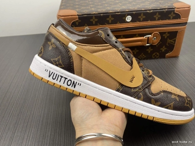 x OW Air Jordan 1 AJ1 Off-Louis LOW 0820